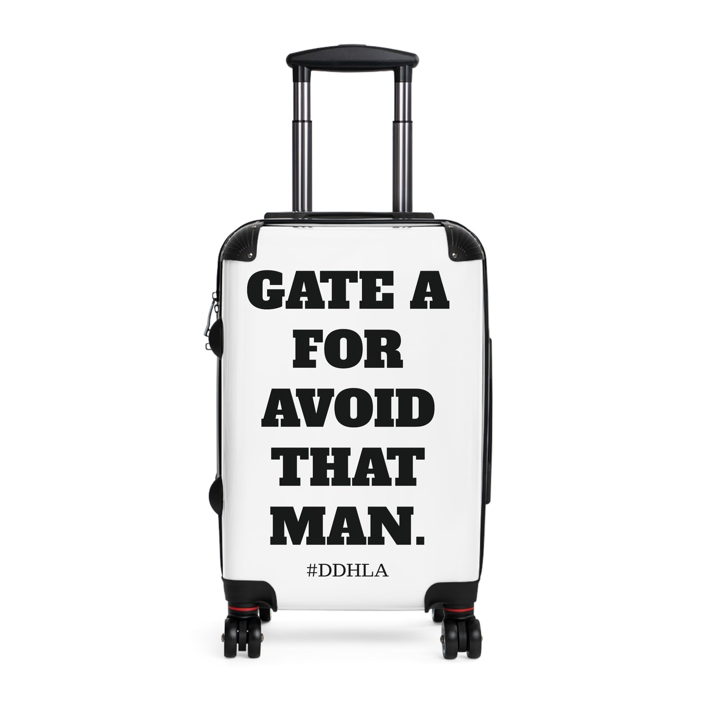 Gate A for Avoid That Man - Travel Suitcase