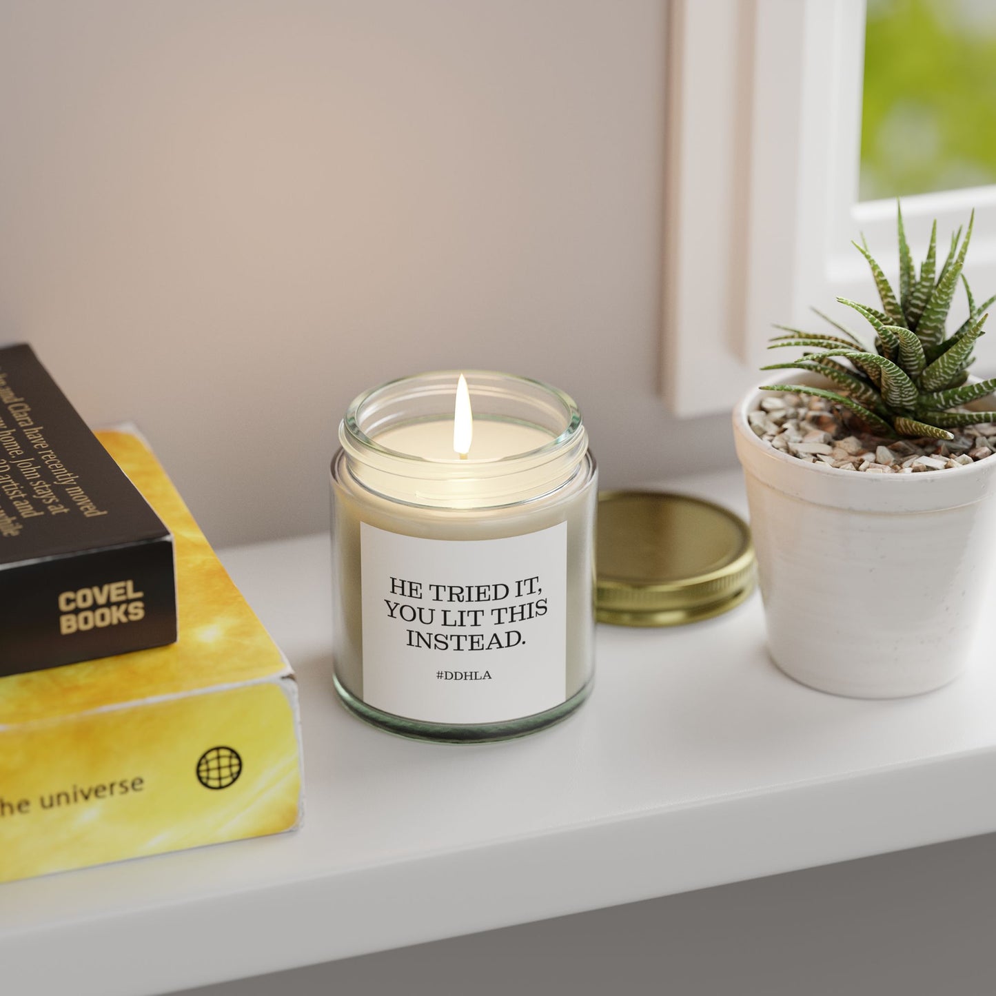 He Tried it, You Lit This Instead Candle