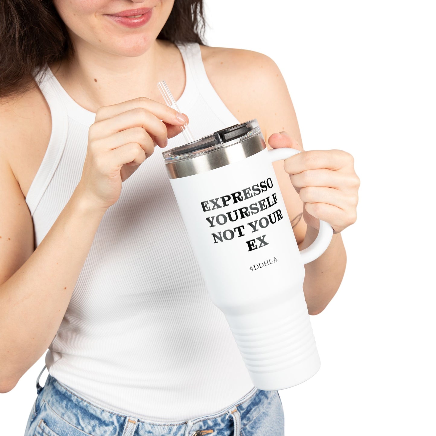 Expresso Yourself, Not Your Ex - Travel Mug
