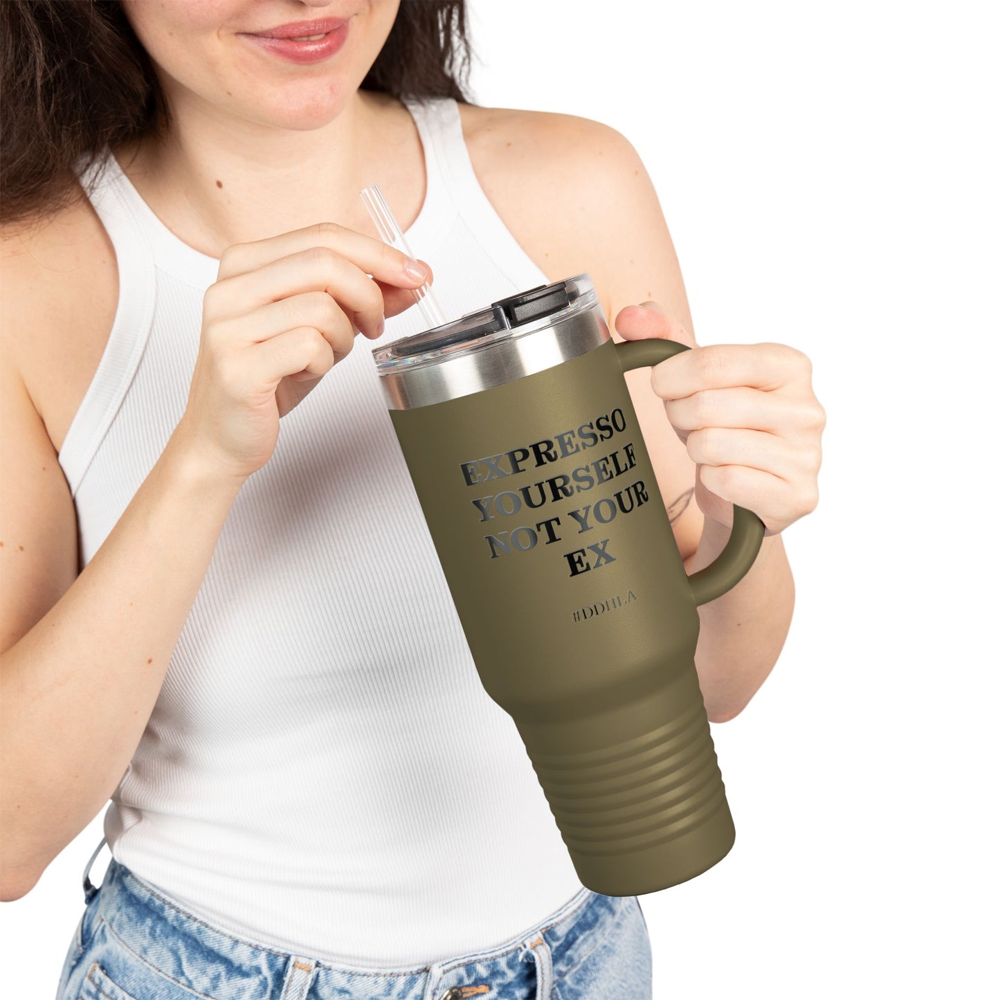 Expresso Yourself, Not Your Ex - Travel Mug
